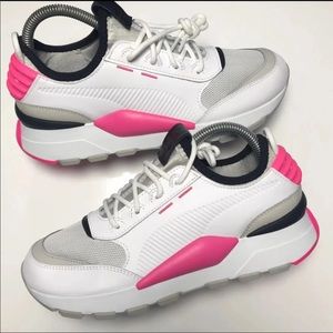 NEW Kids Puma RS-O System Pink/Grey/Wht